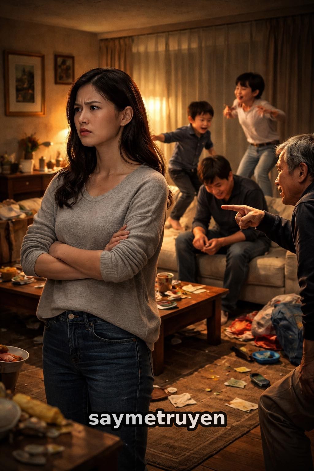 Bị Ép Nuôi Cả Gia Đình Chồng, Tôi Trở Mặt Ngay Tại Bàn Ăn