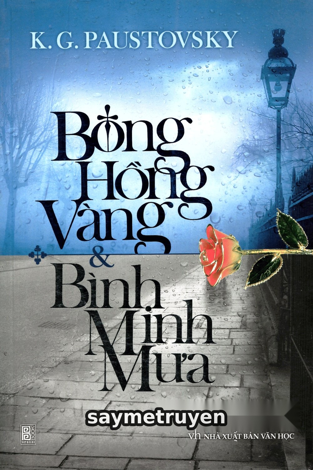 Bông Hồng Vàng Và Bình Minh Mưa