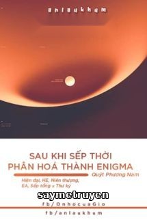 Sau Khi Sếp Thời Phân Hoá Thành Enigma
